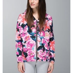 Lululemon💕Hold Your Om Hoodie Secret Garden Black